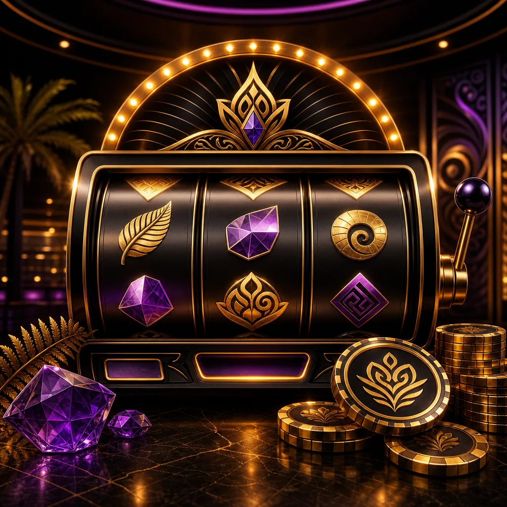 Pacific Spins slots and pokies lobby illustration